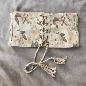 Montce swim corset bikini top